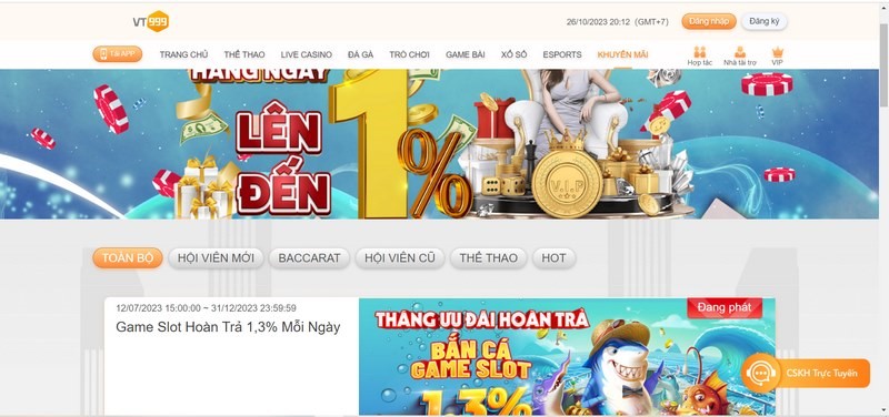 Hướng dẫn đăng ký VT999 nhanh chóng chỉ trong 2 phút 1 Truy Cập Vt999 Bằng Đường Dẫn Chính Thức Của Nhà Cái